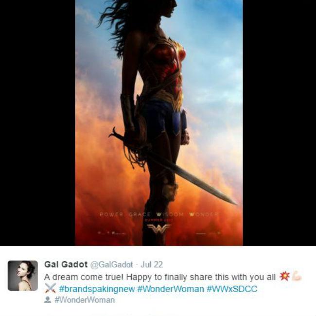 Gal Gadots Wonder Woman Inspired By Princess Diana