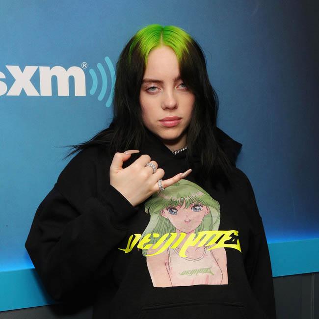 billie eilish no hoodie